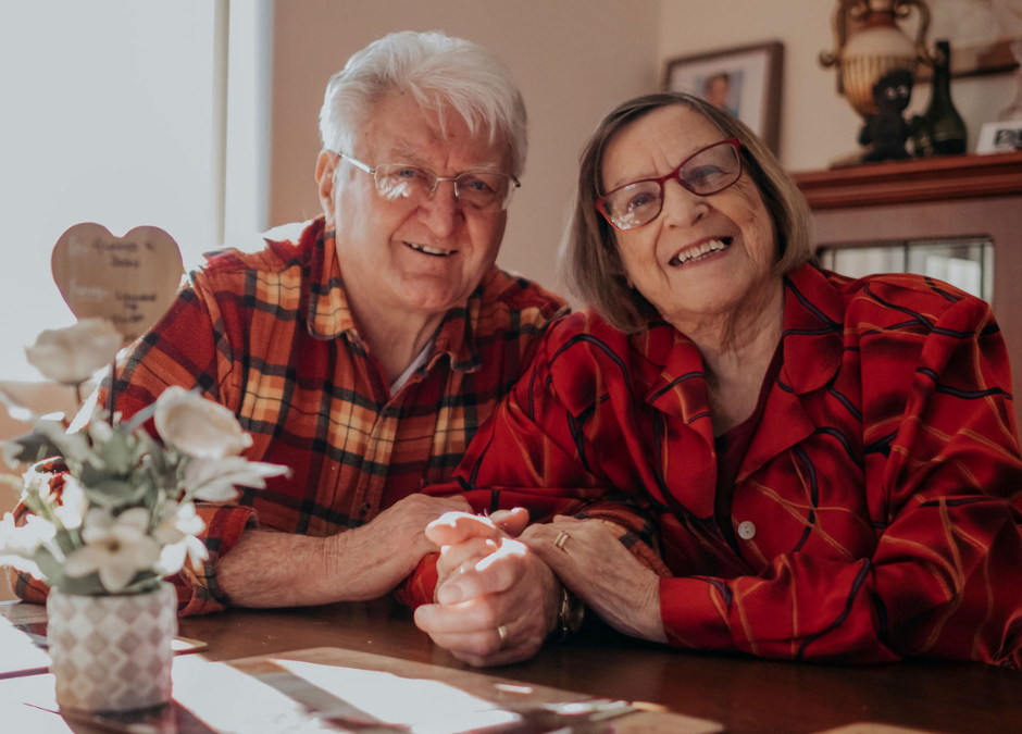 Ingenia Gardens Seniors Community Residents - Don and Gladys get engaged
